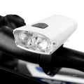 12 Horas de iluminação contínua USB Bike Acessórios Built-in 300mah bateria 60 Lumen 2 LED bicicleta luz